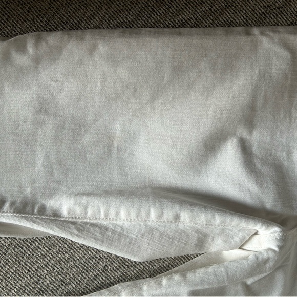 J. Crew 9” High Rise toothpick white jeans - Picture 2 of 5